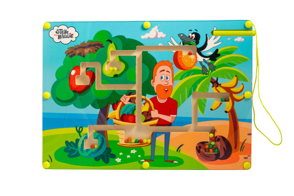 Fruit - Wooden Maze Board Set
