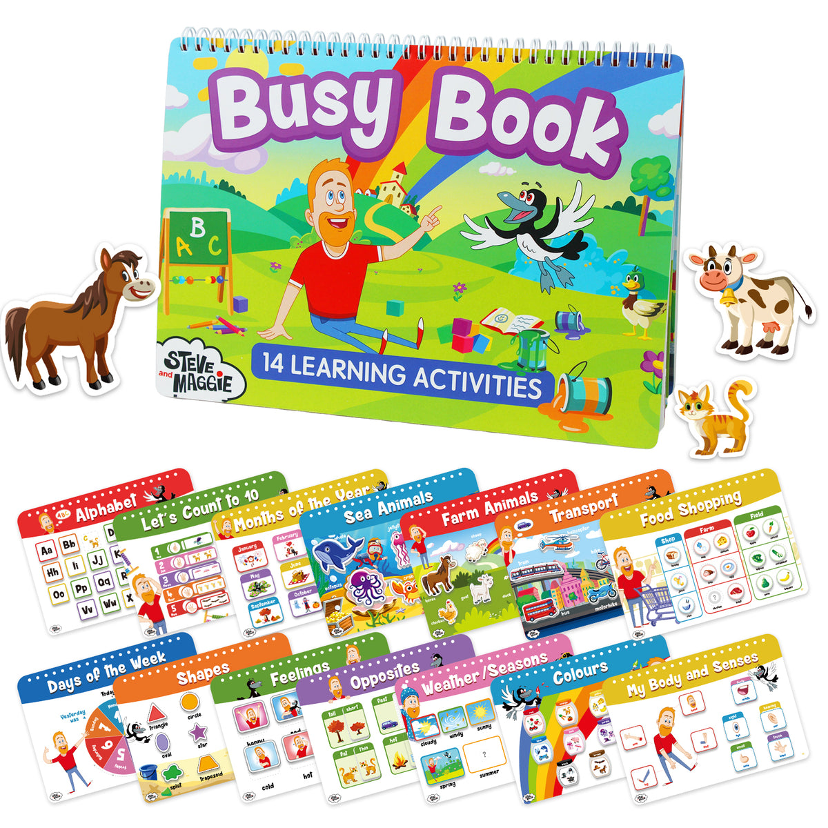 Busy Book – Steve And Maggie
